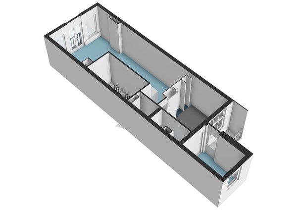 Floorplan - Wilhelminastraat 140-2, 1054 WR Amsterdam